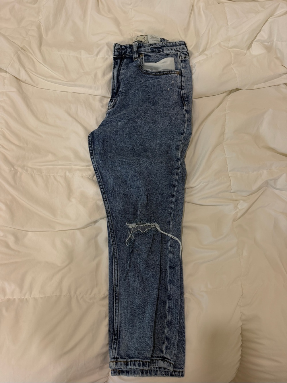 Abercrombie & Fitch Light Blue Mom Jeans
